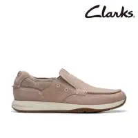 在飛比找momo購物網優惠-【Clarks】男鞋 Sailview Step 縫線工藝設