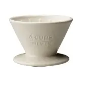 KINTO Coffee Brewer SCS-04-BR-WH 4 Cups WHITE 27631 Porcelain MADE IN JAPAN