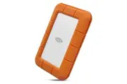 LaCie Rugged USB-C external hard drive 5TB Grey, Yellow