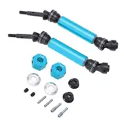 HD Steel Rear Universal Drive Shaft (2) for Traxxas 1/10 Slash 2WD - Light Blue