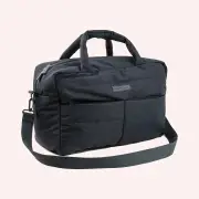 Quilted Changing Bag - Black by Done by Deer | the memo