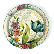 The Pioneer Woman Place setting Dinner & Salad Plate Blooming Bouquet Stoneware