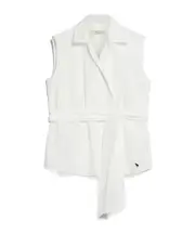 sleeveless shirt IT44,IT42 optical white