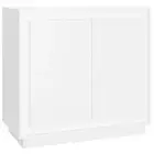 Sideboard White 80X34x75 Cm Engineered Wood Wood Sideboards & Buffets