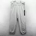 Banana Republic Sweatpants Mens XL LOOSE Gray Knit Jogger Tapered Pants Lounge