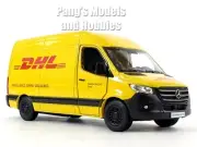 5 inch Mercedes Benz Sprinter Delivery Van DHL - 1/48 Scale Diecast Model