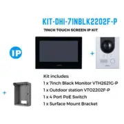 Dahua Smartphone Intercom Kit, KIT-DHI-7INBLK2202F-P