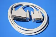 6FT Null Modem Cable DB9F to DB25M