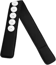 EXQUIMEUBLE Black Yoga Headband Head Wrap Band for Men Sports Headband Acupressure Points Reusable Acupressure Wrap