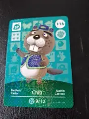 Genuine Animal Crossing Amiibo Card Series 2 Special #116 Chip