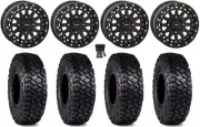 System 3 SB-6 15" Wheels Bk (5+2) 30" Intersect Tires Commander Maverick