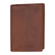 Ben Sherman 'Manchester' Men's Tri-Fold Wallet 3-Fold Wallet (Tan) $60