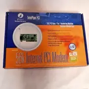 VINTAGE Blitzz TelePipe V.92 56K Modem: Agere (Lucent) PCI Data/Fax on Hold NOS