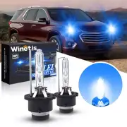 2PCS NEW OEM D2S 10000K 85122 66240 66040 HID XENON HEADLIGHT BULBS Blue (for: Lexus)