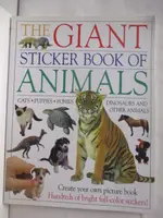 THE GIANT STICKER BOOK OF ANIMALS【T5／少年童書_O3I】書寶二手書