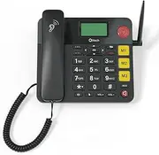 Olitech EasyTel 4G Seniors Phone Big Buttons Landline Homephone SOS WiFi Hotspot - Black