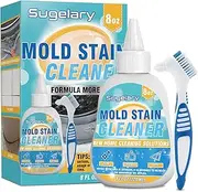 Sugelary Home Stain Cleaner, Washing Machine Cleaner for Front Loader Seal, Household Remover Gel for Bathroom Grout, Sink, Shower, Caulk, Front Load Washer Cleaning Solution-8 fl oz