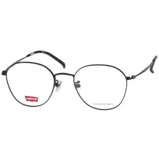 【LEVIS】Levis 光學眼鏡(黑色LV7007F)