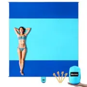Beach Blanket Sandproof Waterproof Extra Large Sand Free Beach Mat Fits up to...