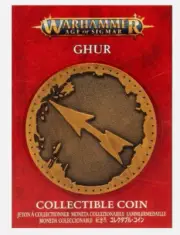 Ghur Collectible Coin-Stormcast Eternal-Chaos-Magic-Realm-Orruc-Warhammer Sigmar