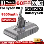 9500mAh for Dyson V8 Battery V8 Absolute V8 Fluffy V8 All Series SV10 Sony Cells