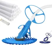 ALFORDSON Pool Cleaner Automatic Sweeper Vacuum Suction Cleaner, Floor Wall C...