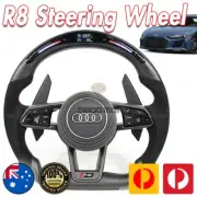 Carbon Fiber LED Shift Light Steering Wheel For Audi R8 V10 2015 + 4S