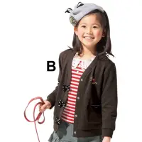 在飛比找蝦皮購物優惠-【nissen日本服飾】女童厚棉蝴蝶結外套（正版商品）