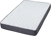Iris Plaza Pocket Coil Mattress, Extra Thick 7.9 inches (20 cm), 2 Layers of Urethane, 10 Layers, 3D Mesh Construction, Plain Weave Fabric + Quilting, 693 Coils, Double