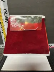 Christmas Tree Collar 26” Red And White New From Home Depot