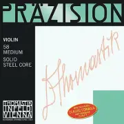 Thomastik Precision Steel 4/4 Size Violin Strings 4/4 Set - Medium Ga.