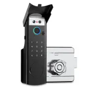 TUYA Smart Lock Wi-Fi 6 Unlock Methods Automatic Face Fingerprint Password Card Key App Control 1800mAh Battery