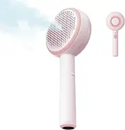 Cat Spray Brush | Rechargeable Self-Cleaning Cat Brush for Shedding - Electric Grooming Tool for Long Short Hair Puppy Kitten Animals