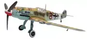 Messerschmitt Bf-109e, Camo Desert, Hans Joachim Marseille, 1:72 Corgi