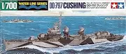 Tamiya 1:7 Scale Water Line Series U.S. Fletcher-Class Destroyer DD-797 Cushing Model Kit