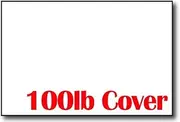 Blank White 4x6 Cardstock for Index or Flash Cards - Heavy, Thick 100lb Cover 14pt Paper (200 Pack)