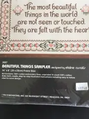 Dimensions Counted Cross Stitch Kit "Beautiful Things Sampler" #3507 NIP