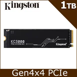 金士頓 KC3000 512GB 1TB 2TB PCIe 4.0NVMe M.2 SSD SKC3000