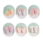 Soft Plush Baby Gloves Cartoon for Claw Thick Warm Newborn Gloves Cotton Mit