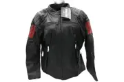 97028-23VW NWT HARLEY-DAVIDSON WOMENS LTHR JACKET NOSTALGIA TRIPLE VENT X-LARGE
