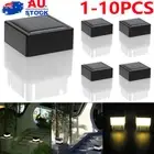 1-10PCS Square Waterproof LED Solar Light Fence Post Pool Garden Lamp Gifts AU