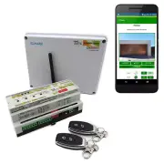 Wi-Fi smart Awning Relay Controller with Android App, RF Remotes and sensors I/O