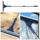 2 in 1 Window Squeegee Long Handle Magic Broom New Window Mop Home