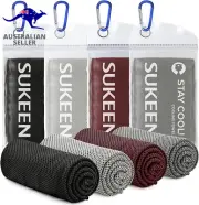 4 Pack Cooling Towel (40"X12"),Ice Towel,Soft Breathable Chilly Towel,Microfiber