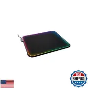 SteelSeries QcK Gaming Mouse Pad - Medium RGB Prism Cloth - Optimized For Gam