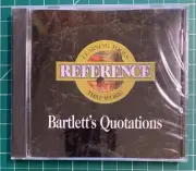 Bartlett's Quotations - Reference software learning tools Brand New Sealed!!