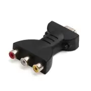 HDMI Male to 3 RCA Female Composite AV Audio Video Adapter Converter TV PC