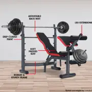 Powertrain Home Gym Workout Bench