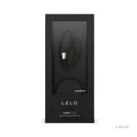 在飛比找momo購物網優惠-【LELO】TIANI DUO｜無線遙控情侶共震按摩器｜黑色