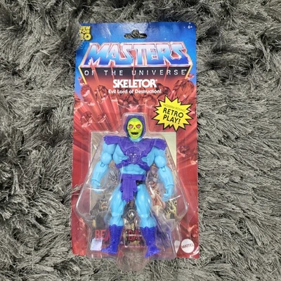 Masters of the Universe Origins Skeletor Action Figure MOTU Mattel Retro New